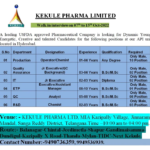 Vacancies for Multiple Posts In Pharma Industry ( Gofasterr.com)