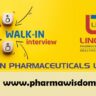 LINCOLN Pharma – Walk-Ins on 26th Nov’ 2023 for Production / Packing / F&D / QC / QA / Warehouse / Packaging Development / Engineering & Maintenance