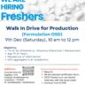 Granules India Limited – Freshers Walk-In Interview on 9th Dec’ 2023