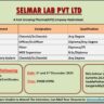 Selmar Lab Pvt. Ltd – Walk-In Interviews on 2nd Dec’ 2023 for Production / Safety / SRS / ETP / Maintenance