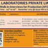 Spica Laboratories – Walk-In Interviews for Freshers & Experienced B.Sc, M.Sc, B.Pharm, M.Pharm Candidates on 5th – 9th Dec’ 2023