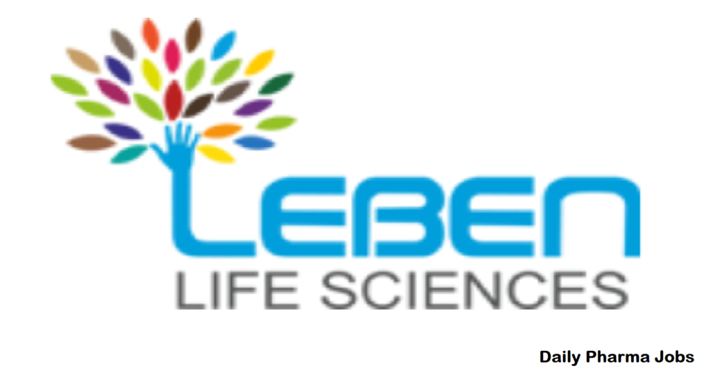 Leben Life Sciences Pvt. Ltd Hiring For Quality Assurance Department