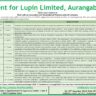 Lupin Limited – Walk-In Drive for QA, QC, Production, Packing, Warehouse, Engineering on 10th Dec 2023